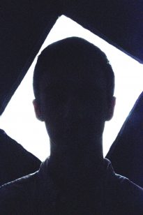 Student looking at the camera