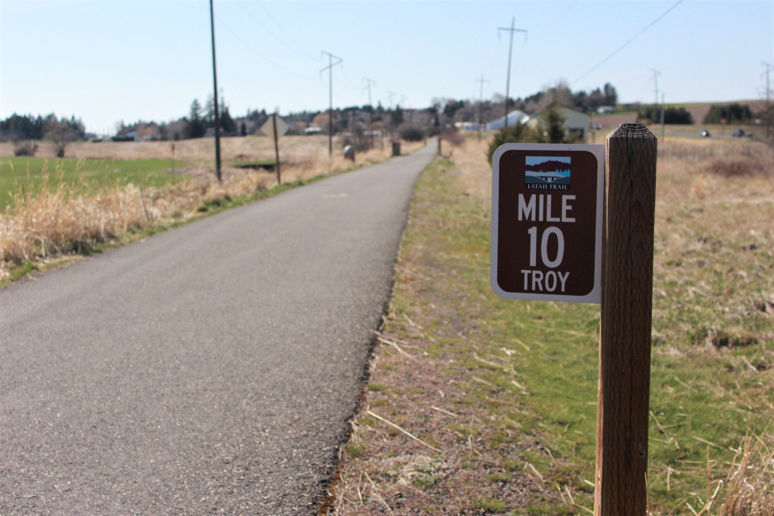 View at Latah Trail.